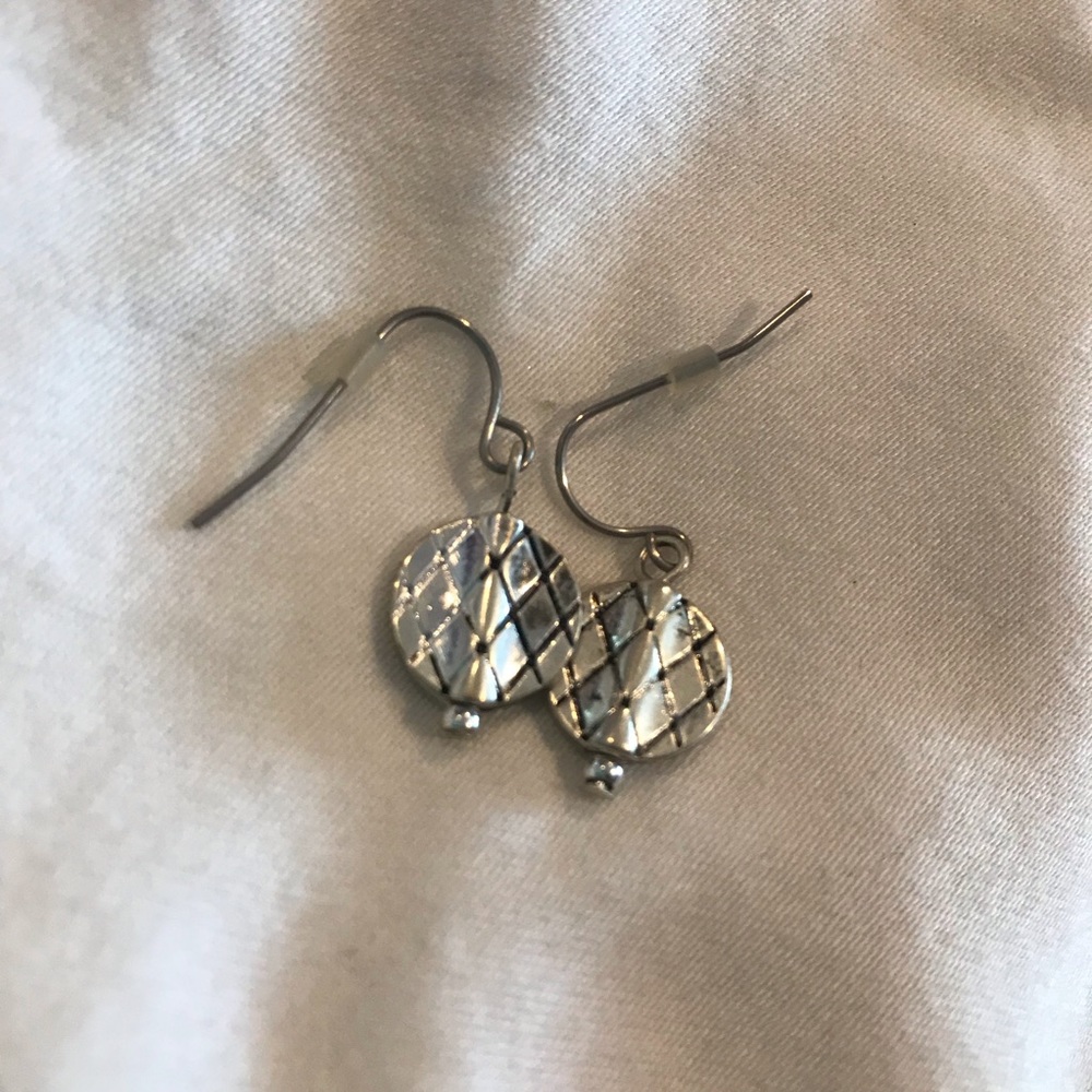 Sterling Silver Simple Earrings